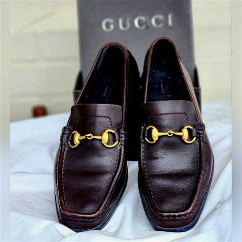 gucci chestnut loafers|gucci horse bit loafers.